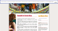Desktop Screenshot of casavacanzeincostarica.com